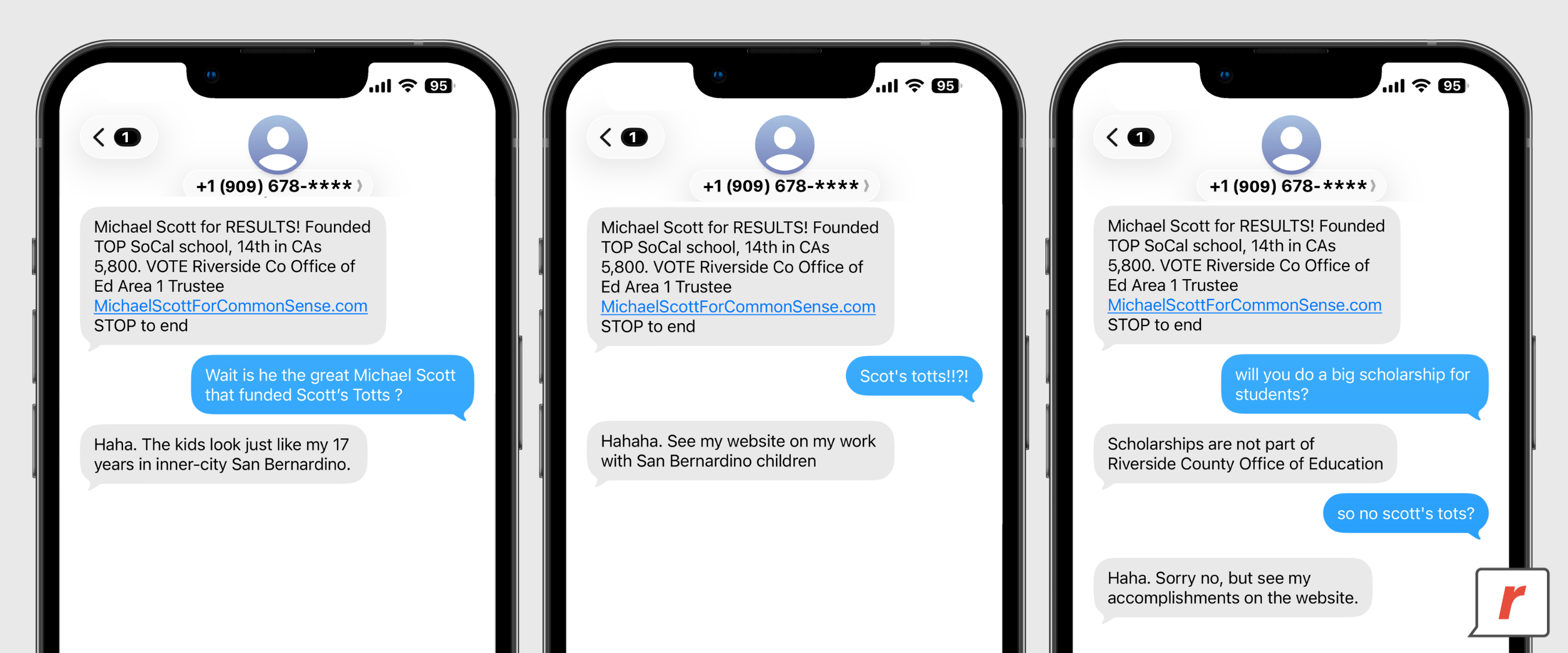 Dr. Scott - RumbleUp - Real Text Message Examples - Image 2