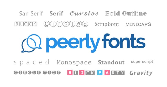 Custom fonts help messages stand out in crowded inboxes