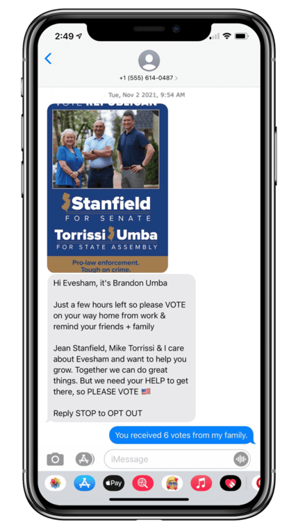 RumbleUp and Checkmate Strategies GOTV Text with Jean Stanfield, Michael Torrissi Jr. and Brandon Umba