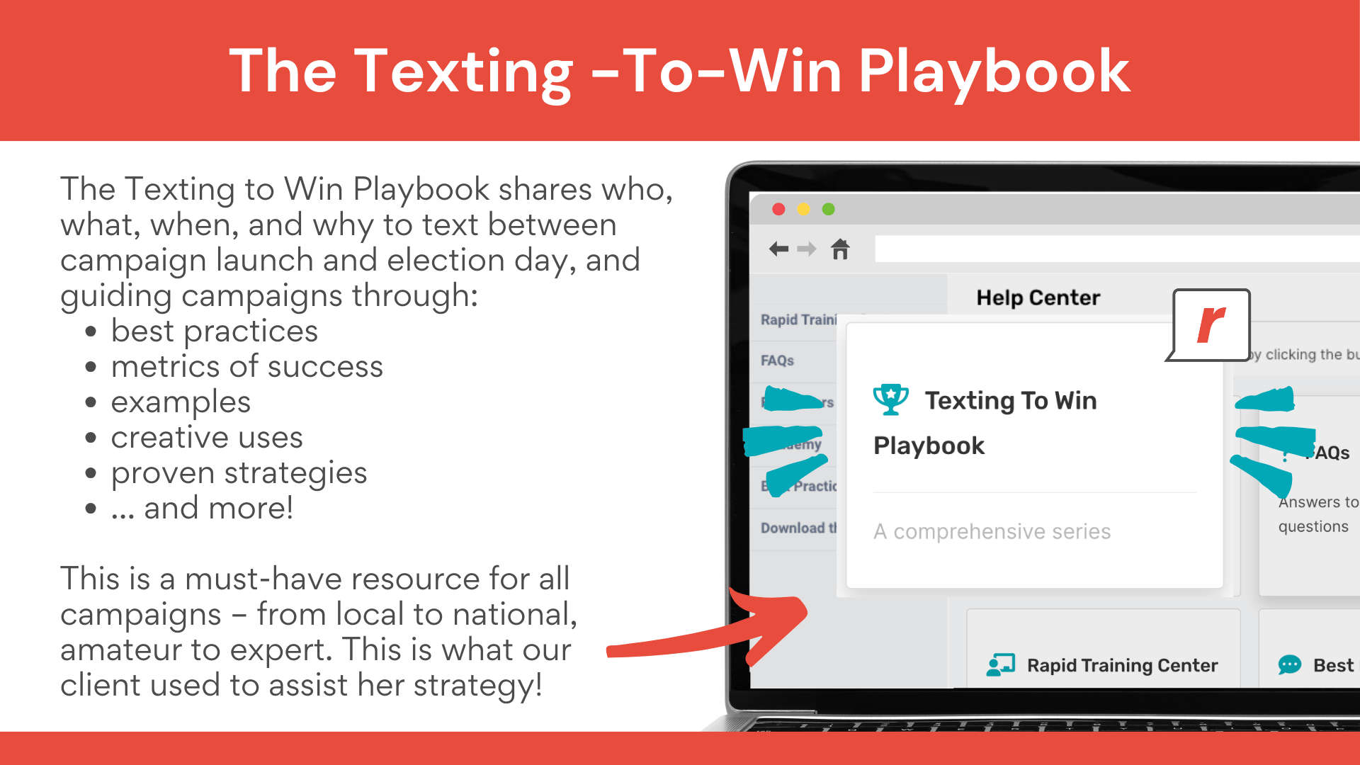 RumbleUp x Jennifer Guthrie - The Texting to Win Playbook - Image