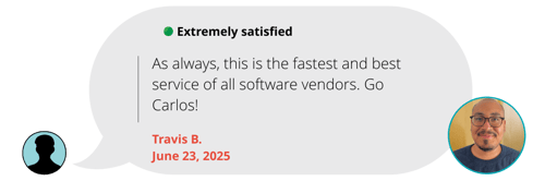 Carlos - Our Teams Favorite Internal Reviews - RumbleUp 2025 Year In Review