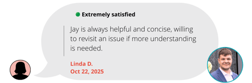 Jay - Our Teams Favorite Internal Reviews - RumbleUp 2025 Year In Review