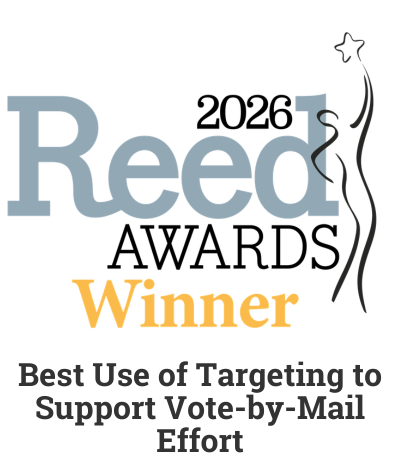 2026 Best Use of Targeting to Support Vote-by-Mail Effort