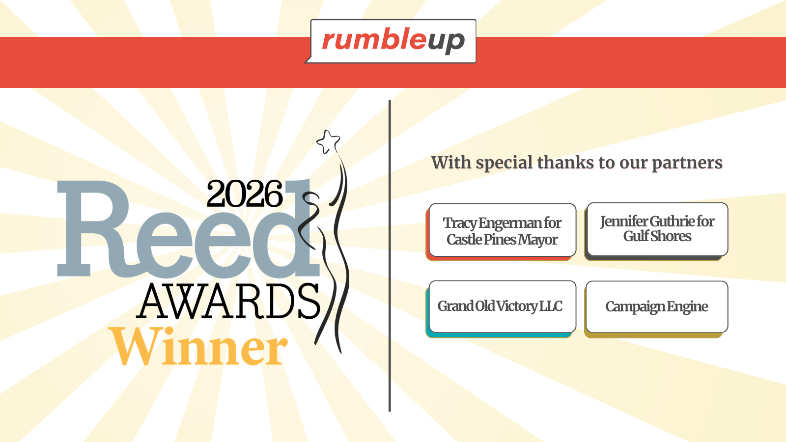 How We Won 6 Reed Awards in 2026 by Powering Local Campaign Wins