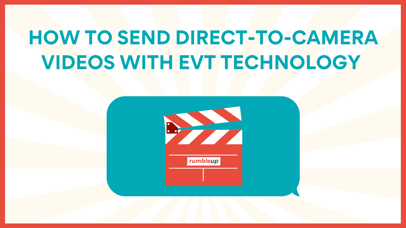 Direct to Camera EVT Article feature image