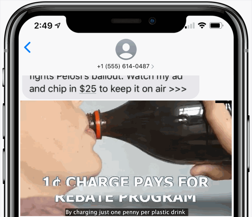 Enhanced Video Texting