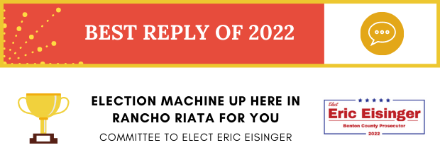 RumbleUp 2023 Textie Awards - Best Reply of 2022