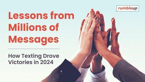 Lessons from Millions of Messages: How Texting Drove Victories in 2024