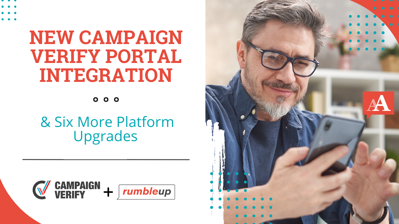 Campaign Verify portal Integration and 6 other platform upgrades picture