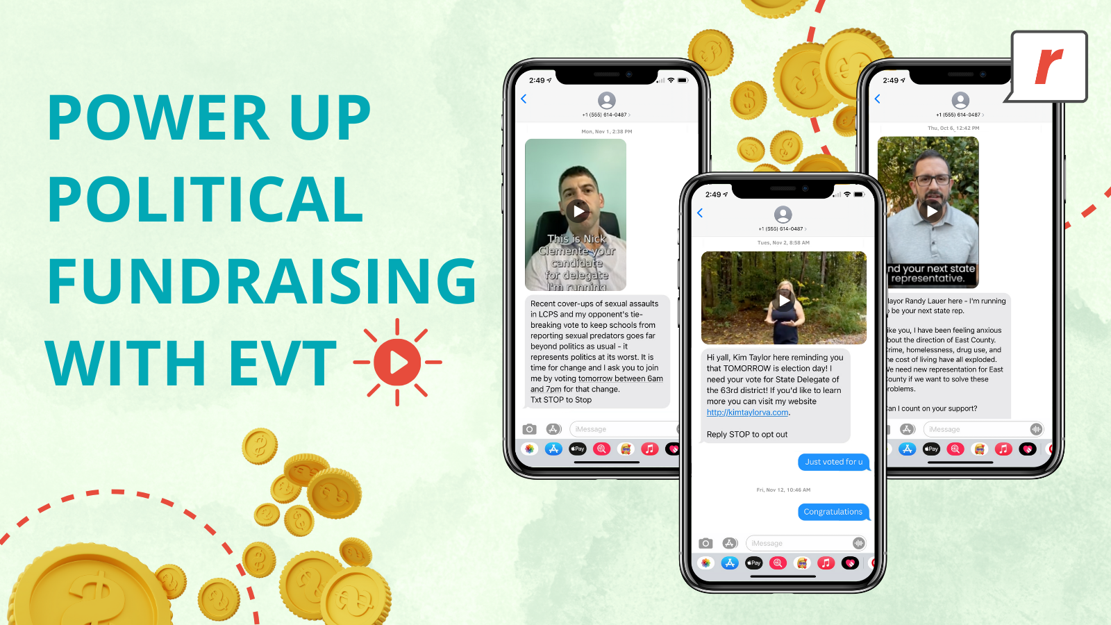 Power Up Political Fundraising with Direct-to-Camera EVT From RumbleUp